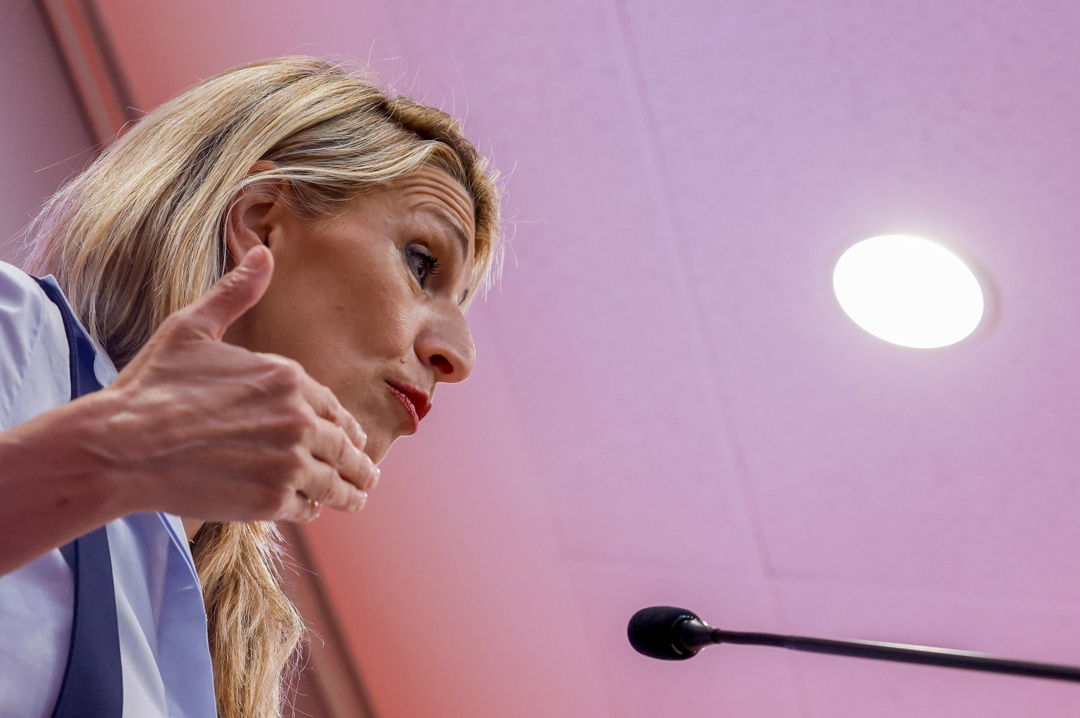 La vicepresidenta segunda y ministra de Trabajo, Yolanda Díaz