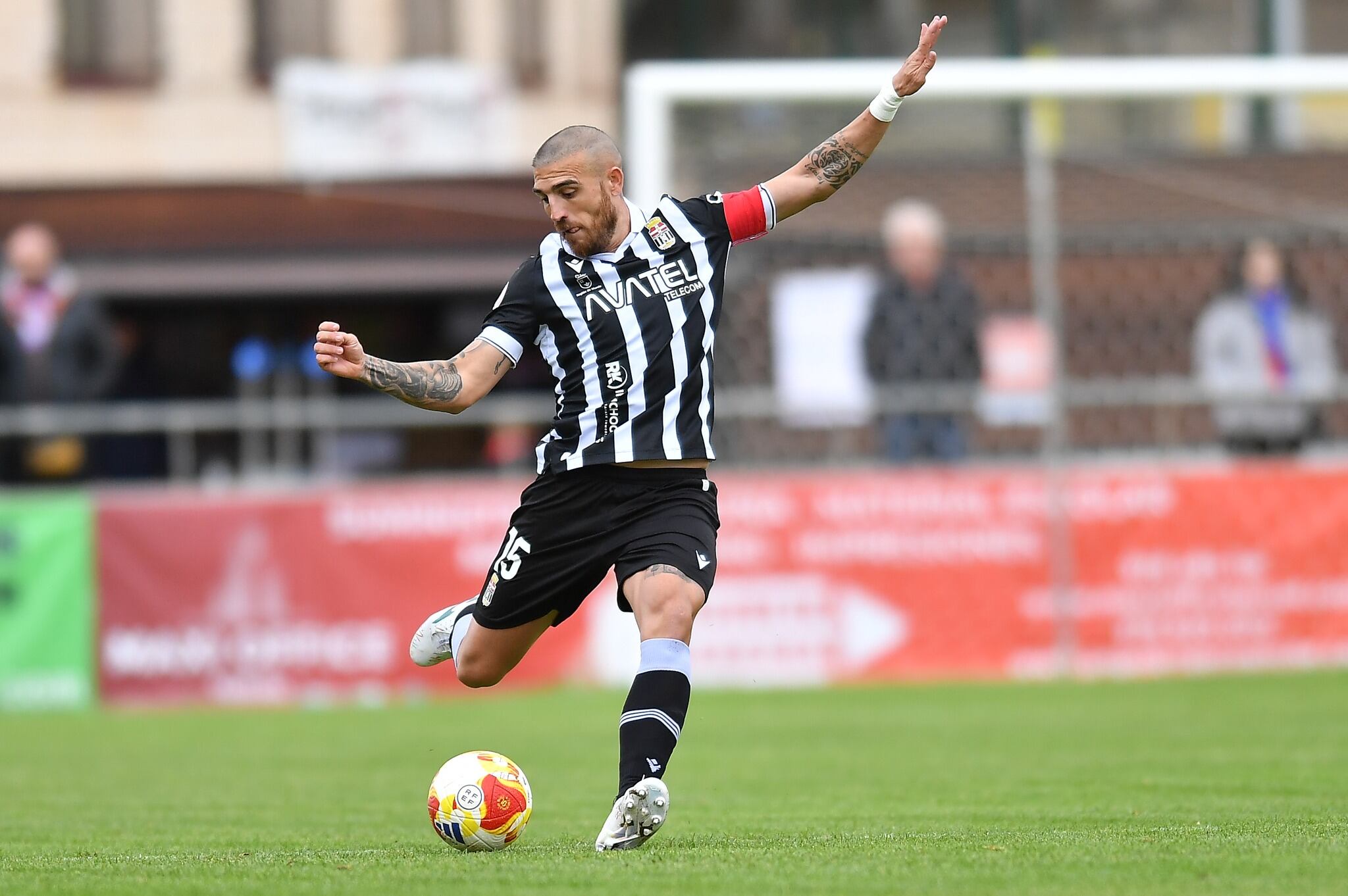Fran Vélez antes de lesionarse en Teruel