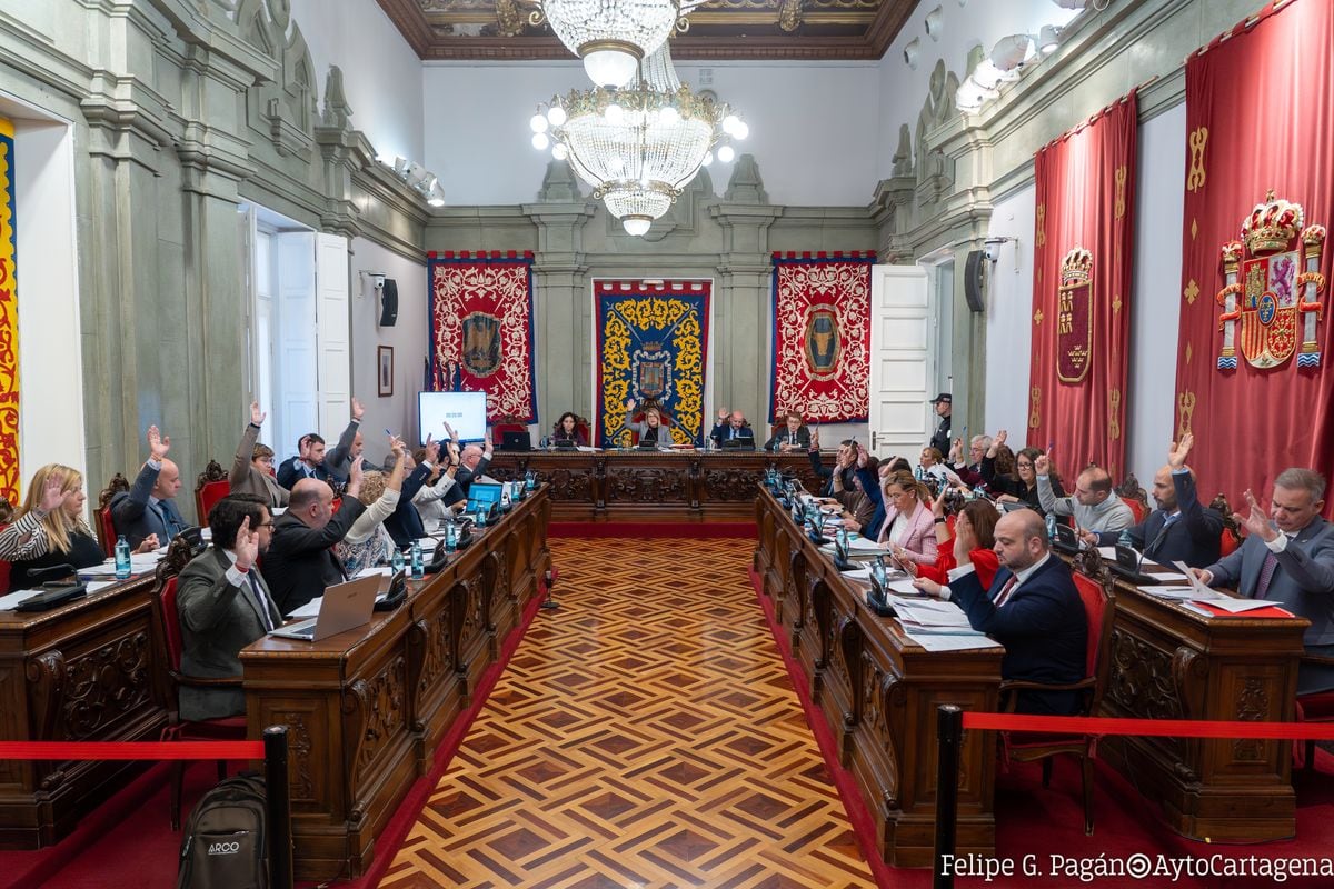 Pleno Ayuntamiento de Cartagena