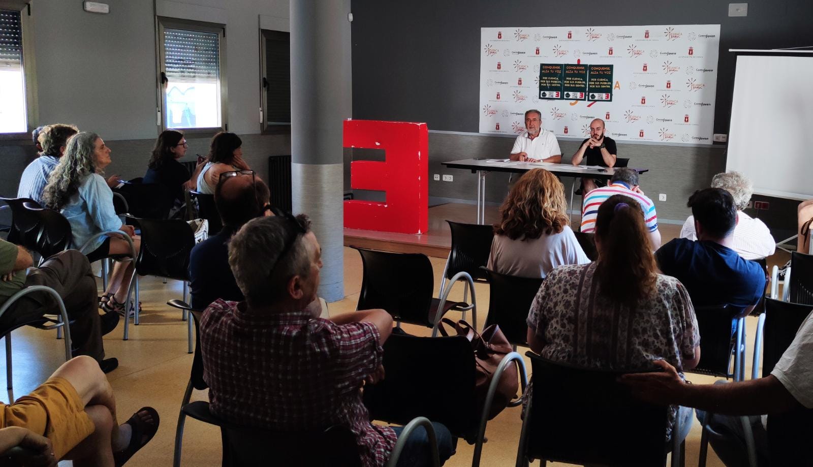 Asamblea de Cuenca Ahora el pasado mes de julio