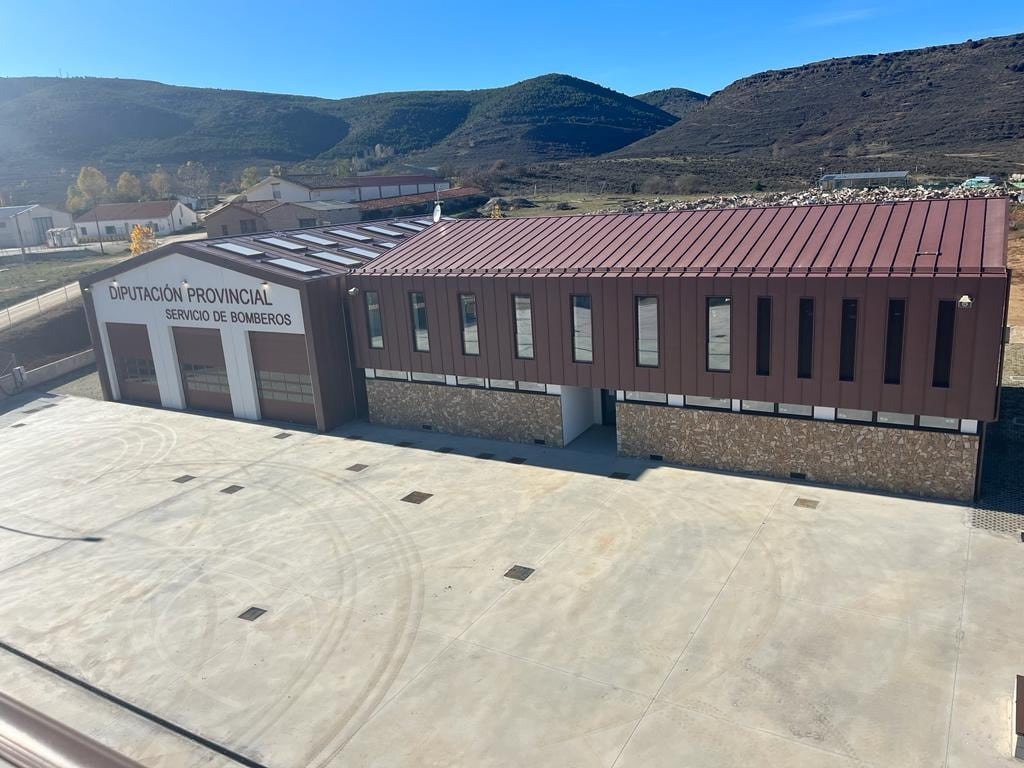 Nuevo parque de bomberos de la Diputación Provincial de Cuenca