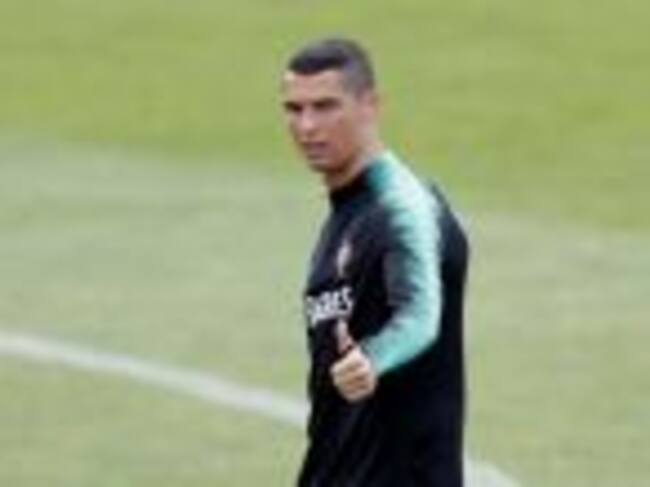 Soccer Football - Portugal Training - Oeiras, Portugal - June 5, 2018 Portugal's Cristiano Ronaldo during training REUTERS/Rafael Marchante