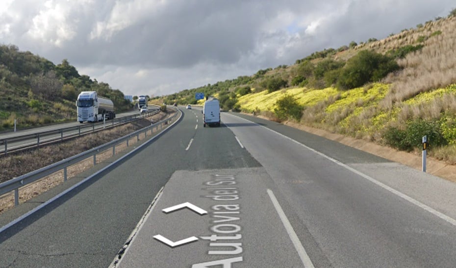 Kilómetro 505 de la autovía A-4.