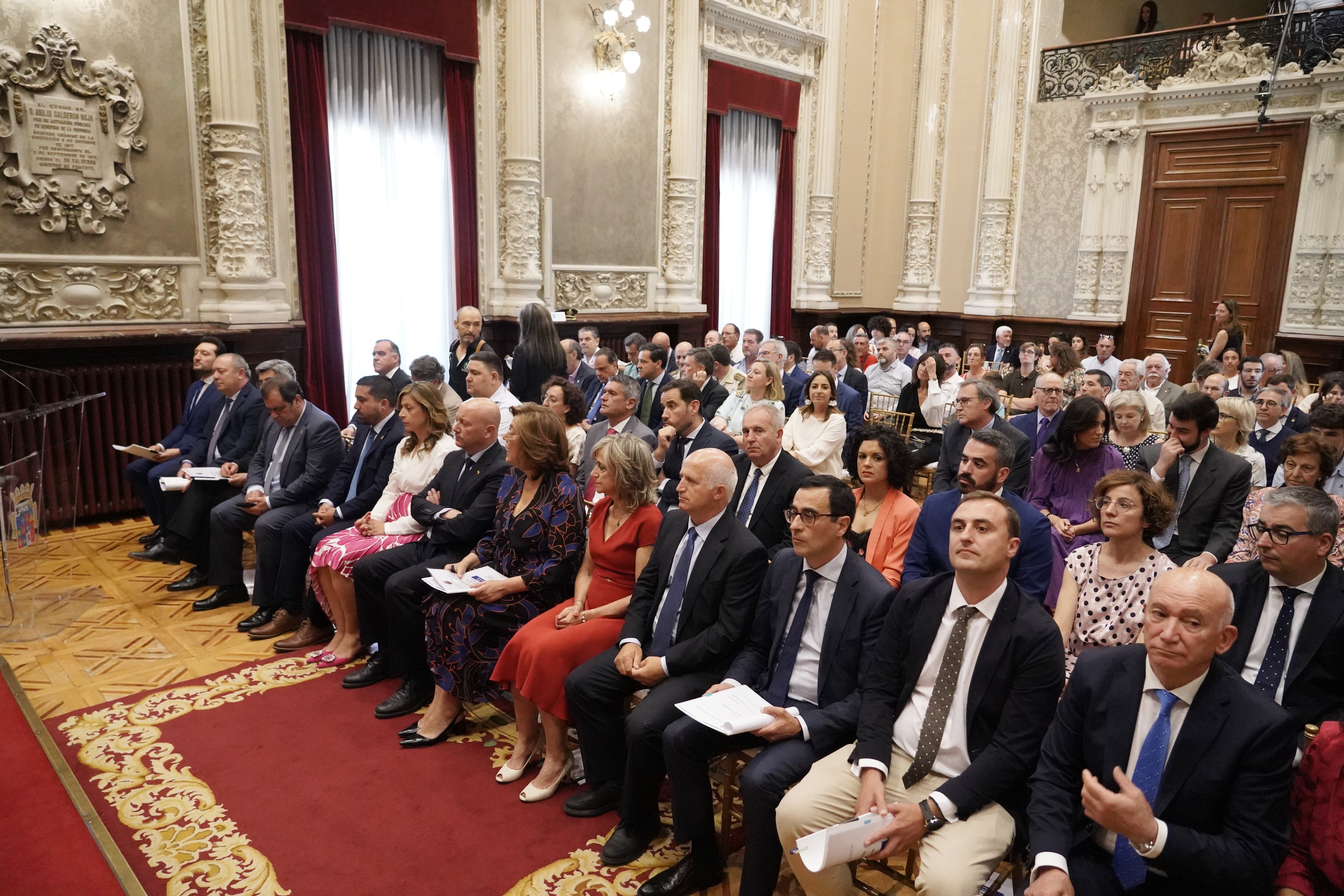 Sesión constitutiva de la Diputación de Palencia para el mandato 2023-2027