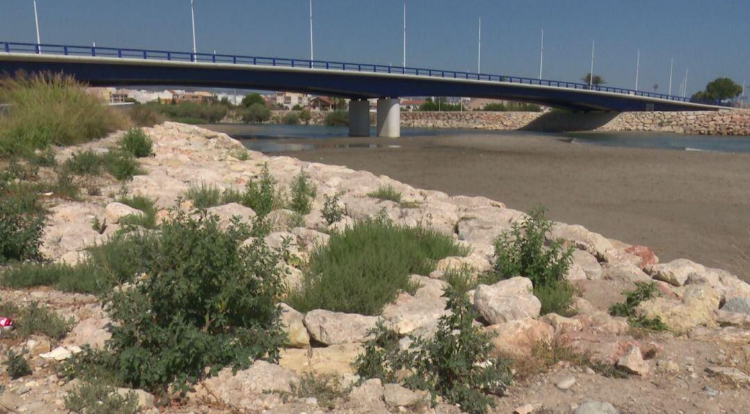 Puente del nuevo acceso sur al puerto de Gandia.  