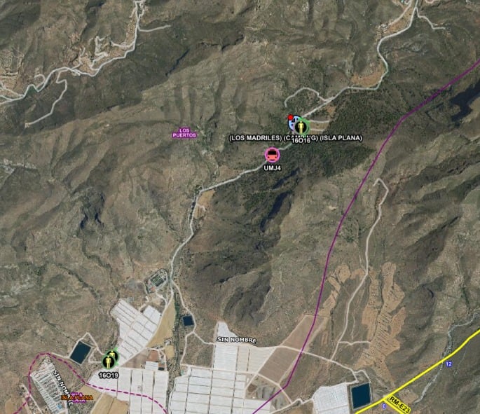 Servicios de emergencia localizan en buen estado a un hombre desaparecido en Isla Plana, Cartagena