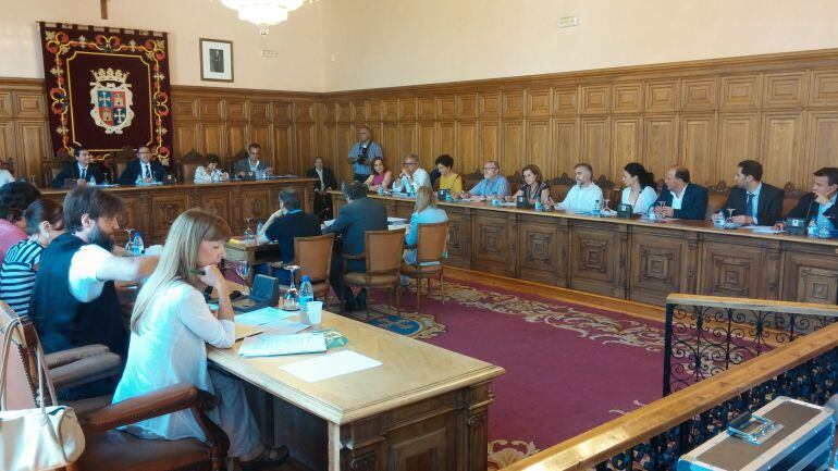 Imagen del pleno de organización del Ayuntamiento