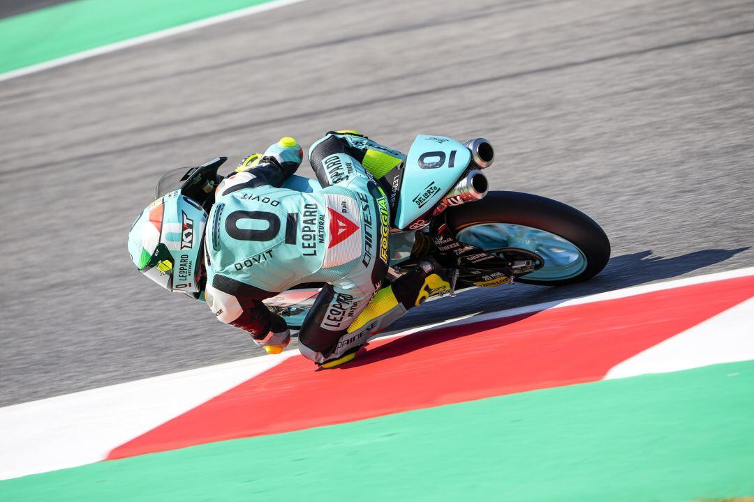 Foggia durante la carrera del domingo en Mugello