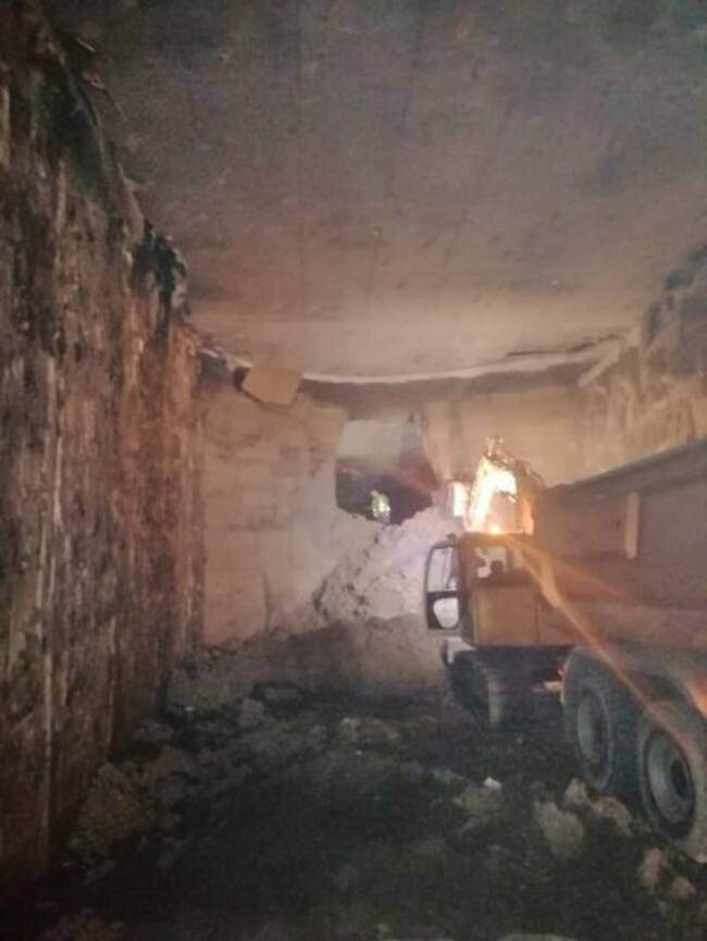 Las máquinas excavadoras logran unir bajo tierra Ronda Sur con Senda de Los Garres