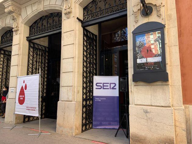 Puerta del Teatro Principal de Castelló