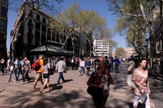 La Rambla de les Flors de Barcelona