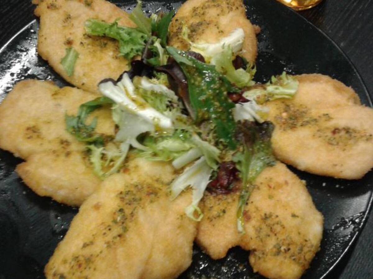 Una raqueta de pollo, mejor tapa
