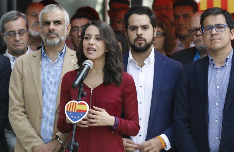 La líder de Ciudadanos, Inés Arrimadas