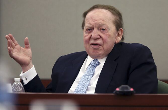 El magnate estadounidense Sheldon Adelson, en una foto de archivo