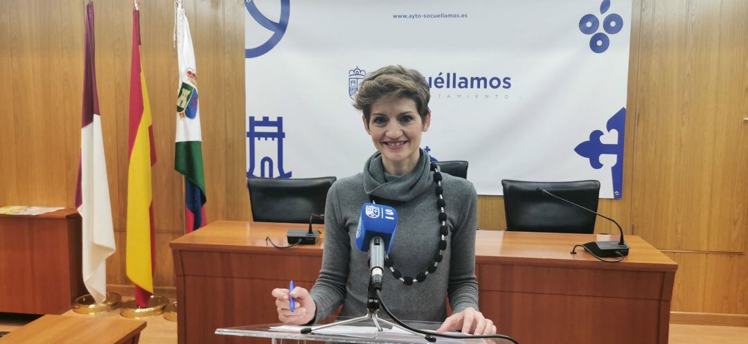 Vanessa Sáez, portavoz del equipo de gobierno de Socuéllamos