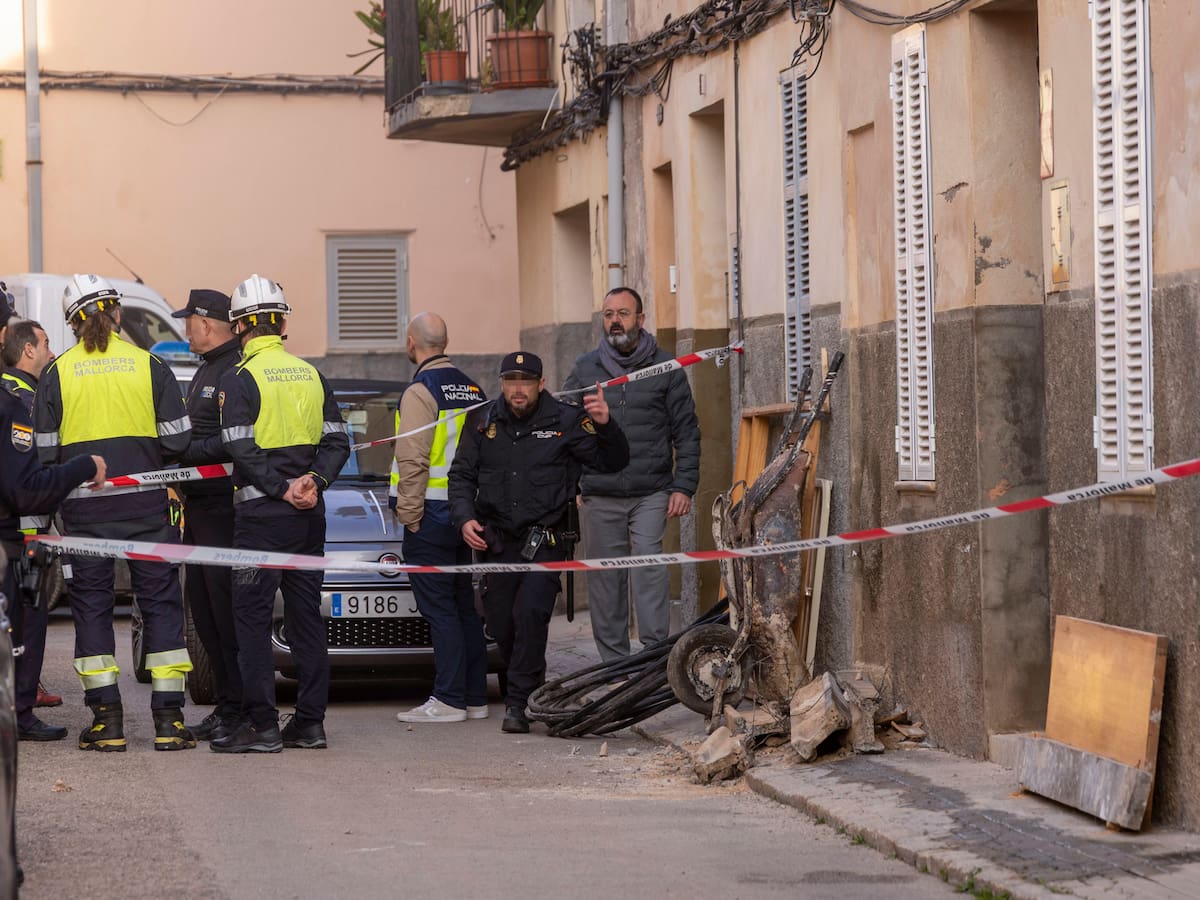 El Ayuntamiento de Manacor prevé apuntalar toda la vivienda afectada por el derrumbe mortal en los próximos días