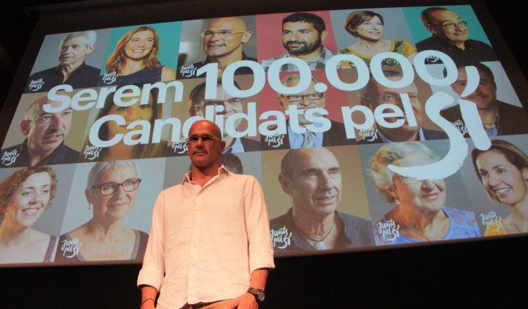 Junts pel Sí celebra divendres el seu primer gran acte de precampanya reunint per primer cop Mas, Junqueras i Romeva