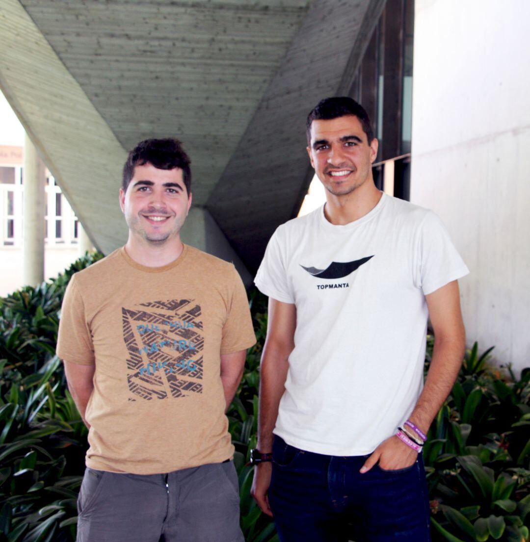 Roberto Atiénzar y Dídac Diego Tortosa, jovenes investgadores de la Universitat  Politècnica de València son galardonados por la Sociedad Española de Acústica.