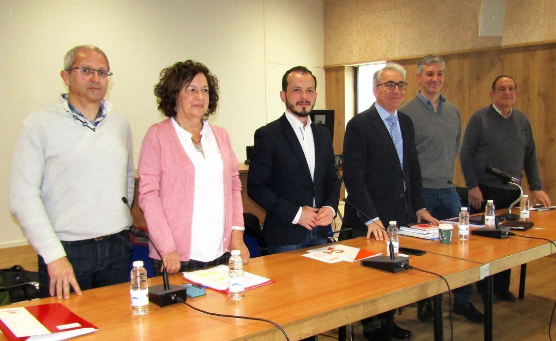 Representantes de la Plataforma y los partidos políticos 