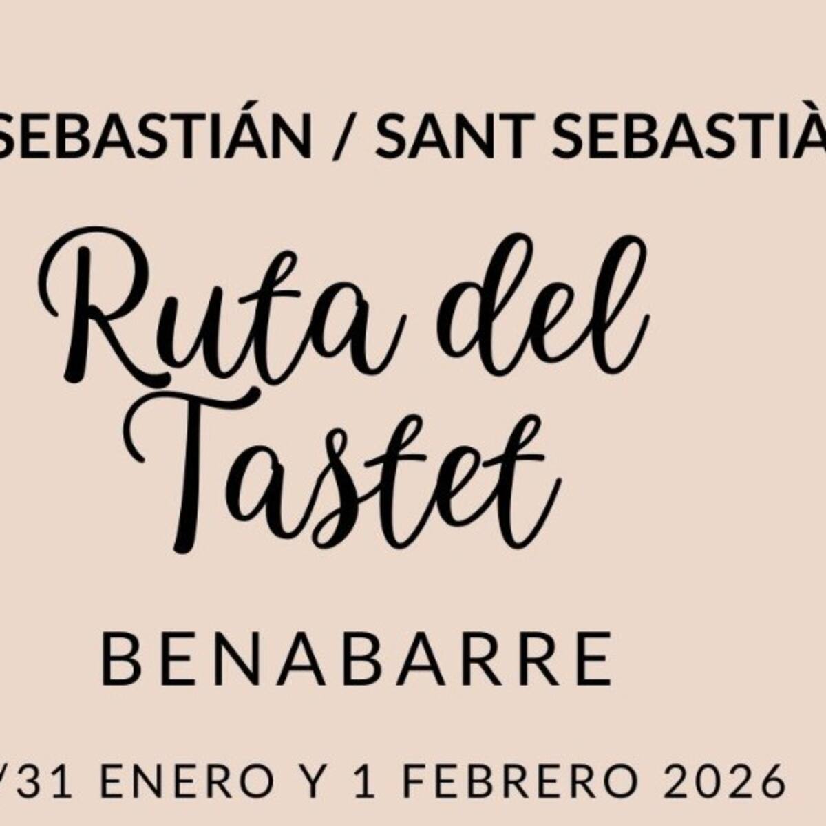 Benabarre celebra una nueva edición de la Ruta del Tastet