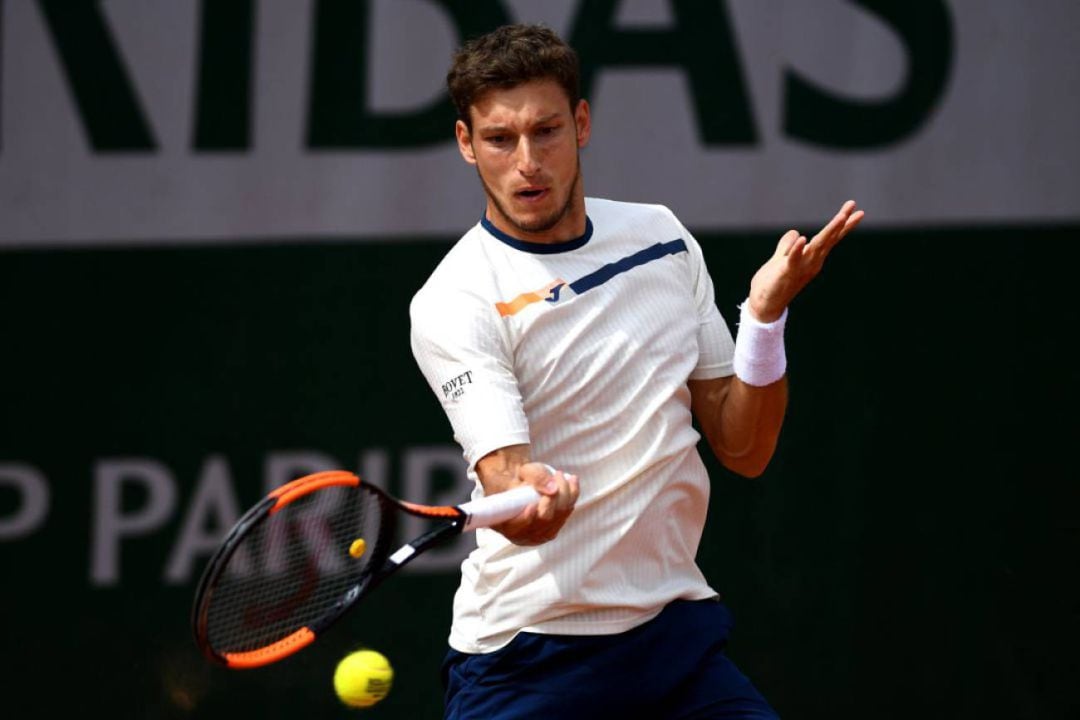 Pablo Carreño durante un partido.