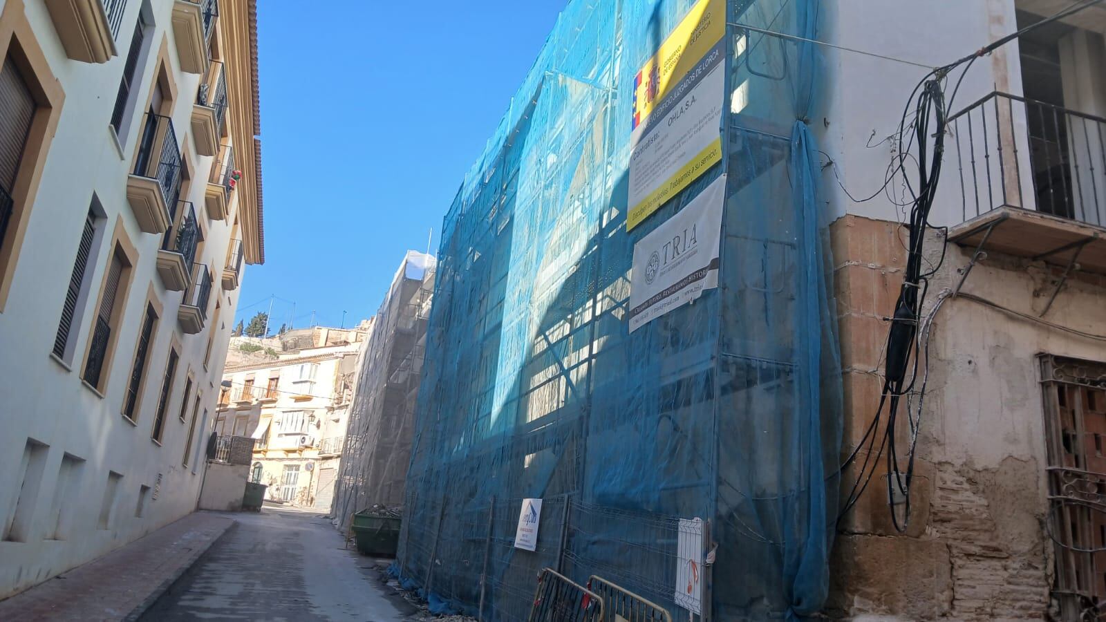 Obras del Palacio de Justicia de Lorca