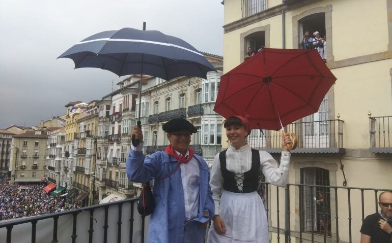 Celedón Txiki y Edurne