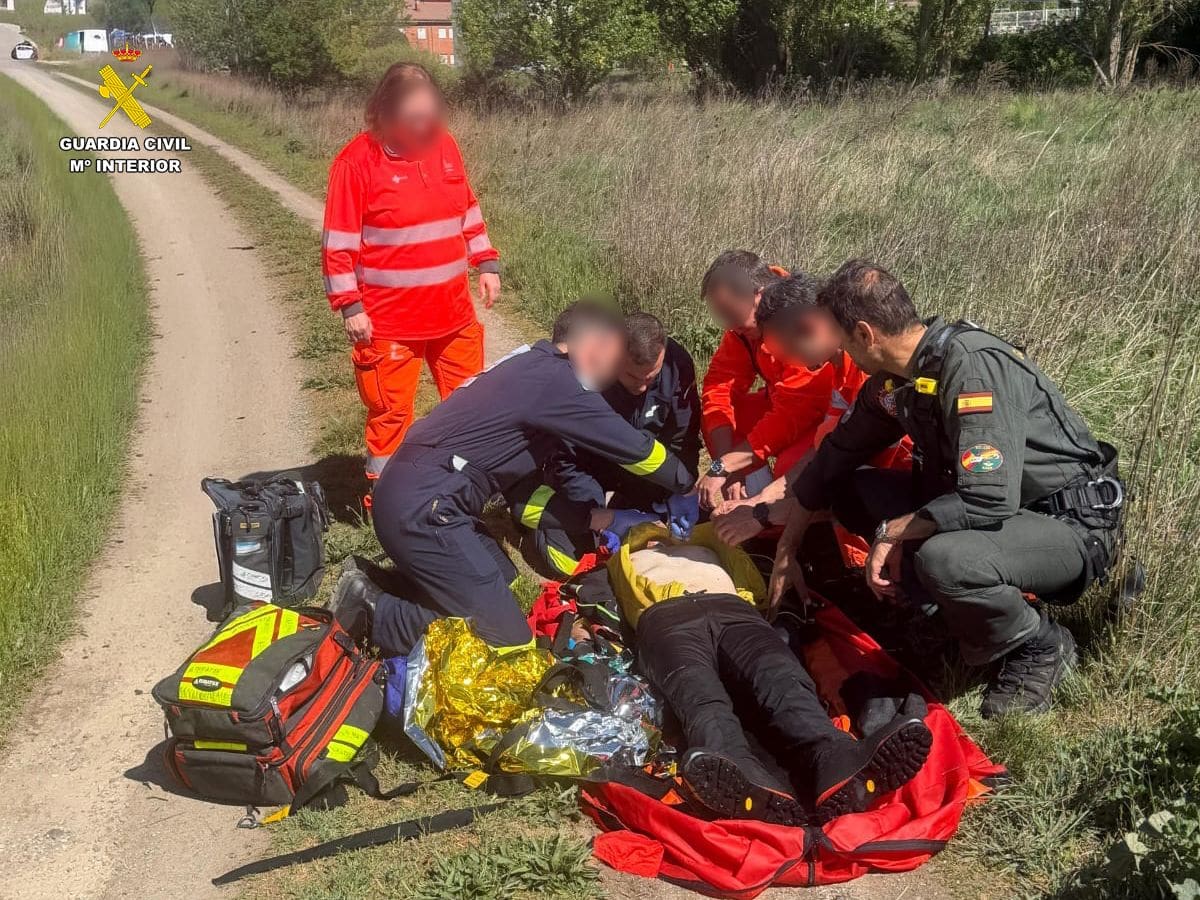Rescatados dos montañeros, uno de ellos herido grave, en el pico Curavacas de Palencia