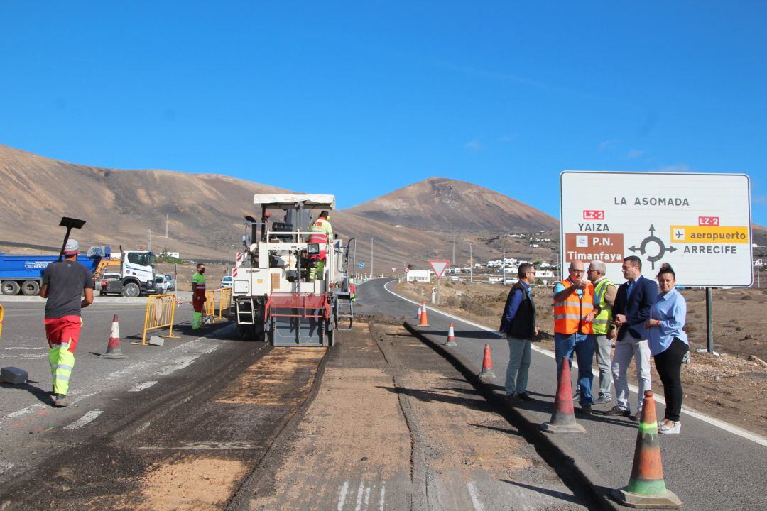 Visita municipal a las obras.