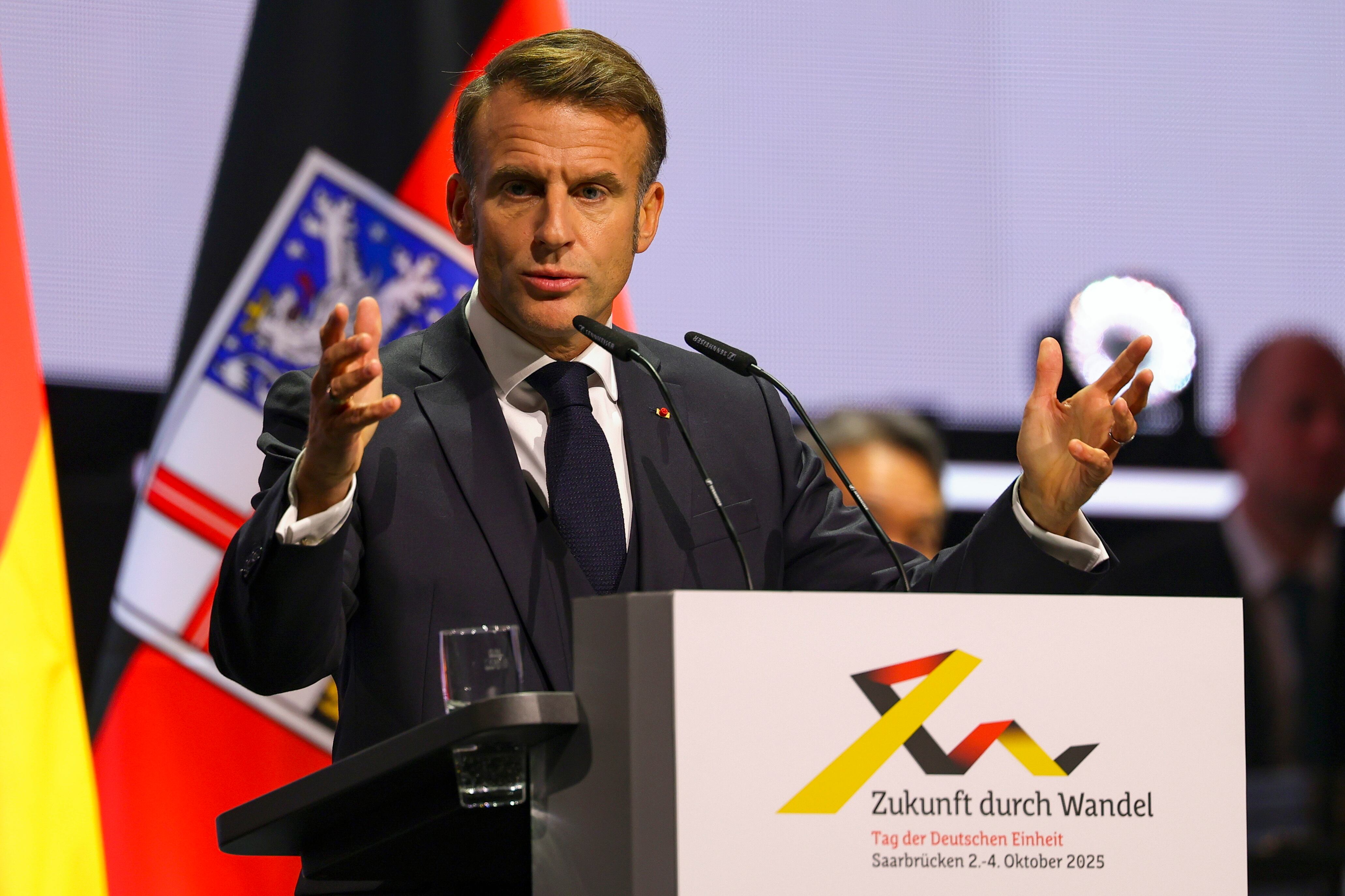 El presidente francés, Emmanuel Macron.