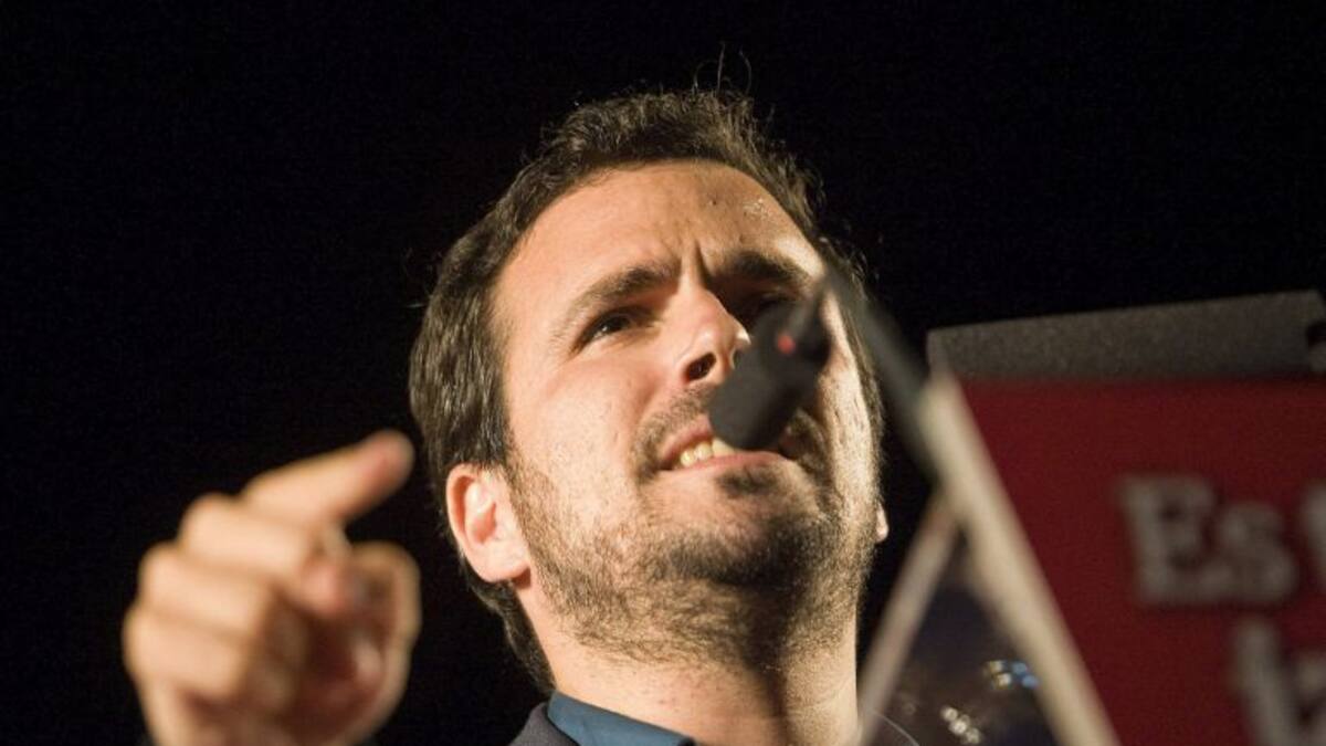 Alberto Garzón: "El PP es una trama de corrupción que se presenta a las elecciones"