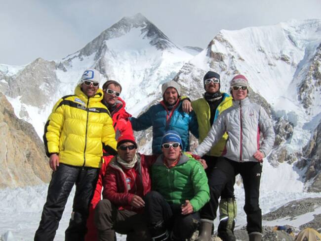 Los protagonistas de la expedición de Alex Txikon para ascender el Hidden Peak (8.068 metros)