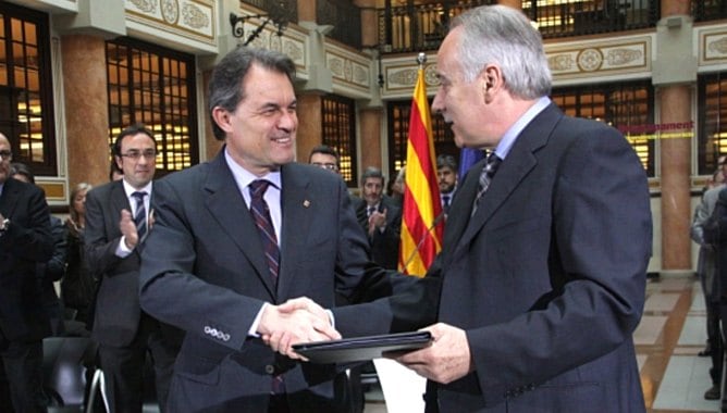 Artur Mas amb Joan Carretero