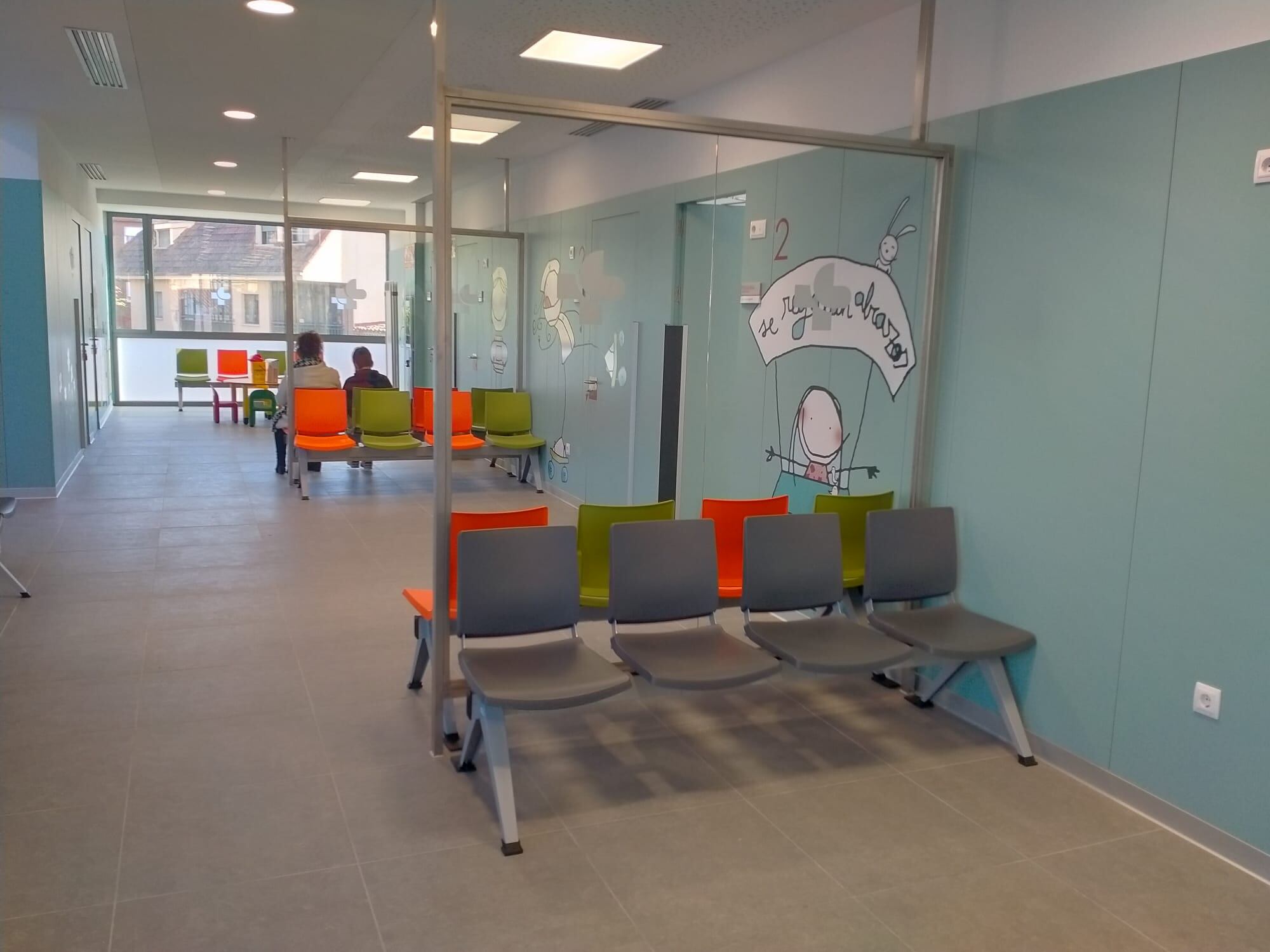 Instalaciones del nuevo centro de salud Parada del Molino de Zamora