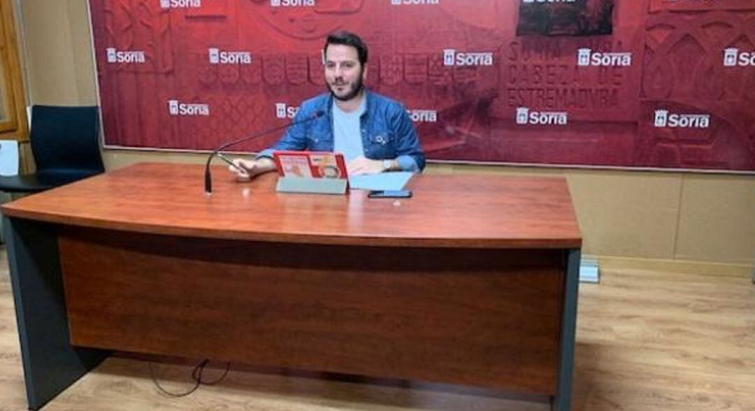 Eder García, concejal de Servicios Sociales del Ayuntamiento de Soria.