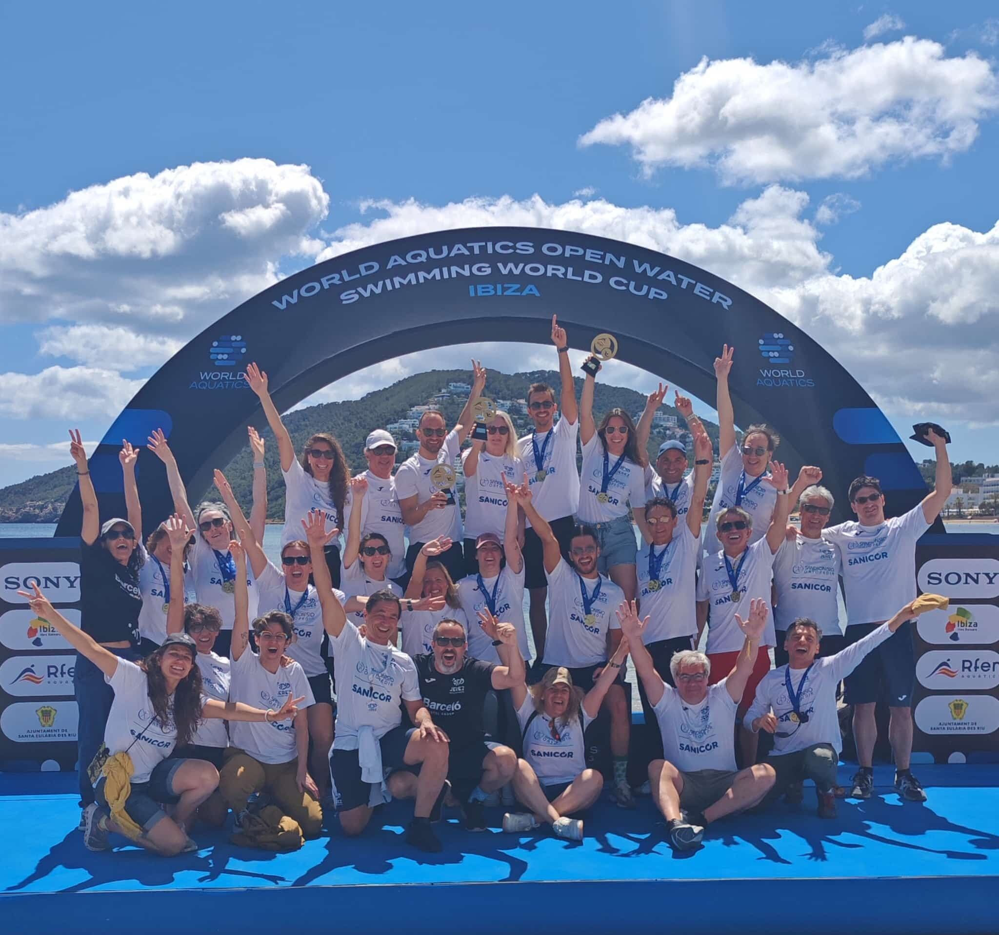 Jerez Natación Máster se provlama un año más Campeón Nacional en Aguas Abiertas