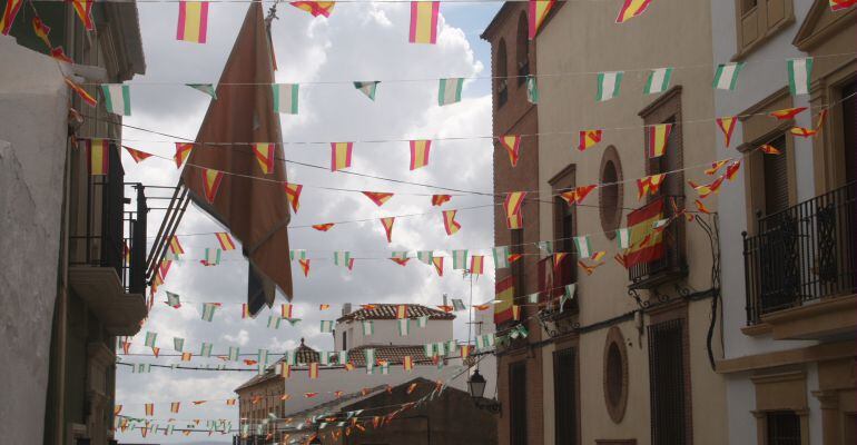 Preparativos para las fiestas.