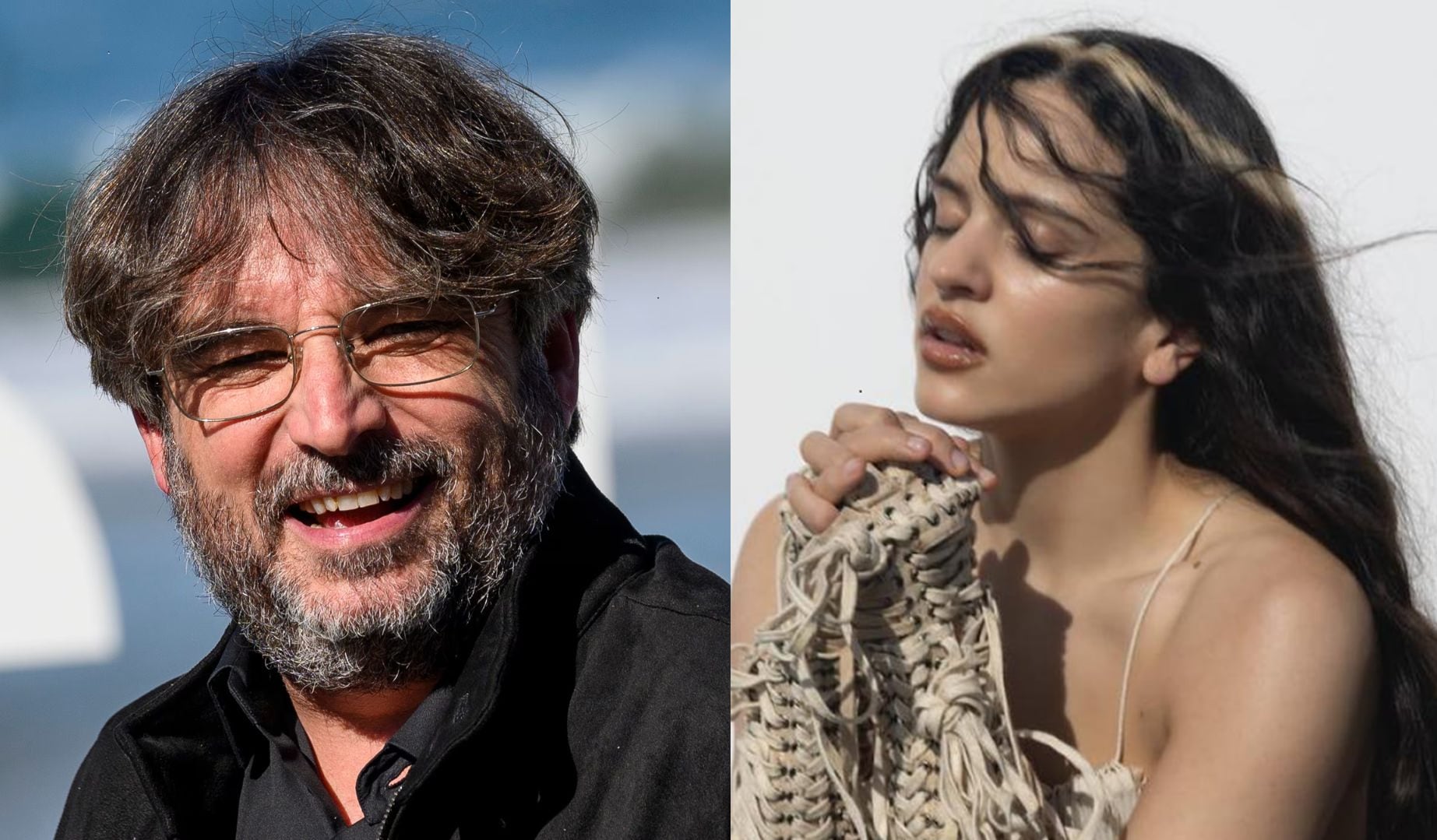 Montaje de Évole y Rosalía.