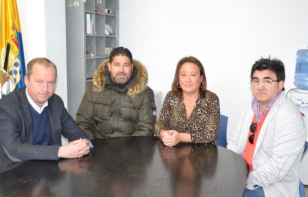 Gema Estrela el día que anunció su dimisión, el pasado mes de febrero.