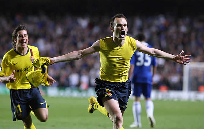 Iniesta, tras el golazo que metió al Barça en la final