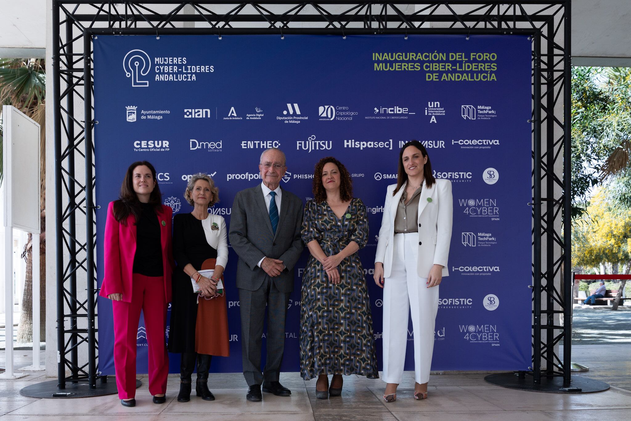 Momento de la presentación del foro al que ha acudido el alcalde Málaga, Francisco de la Torre