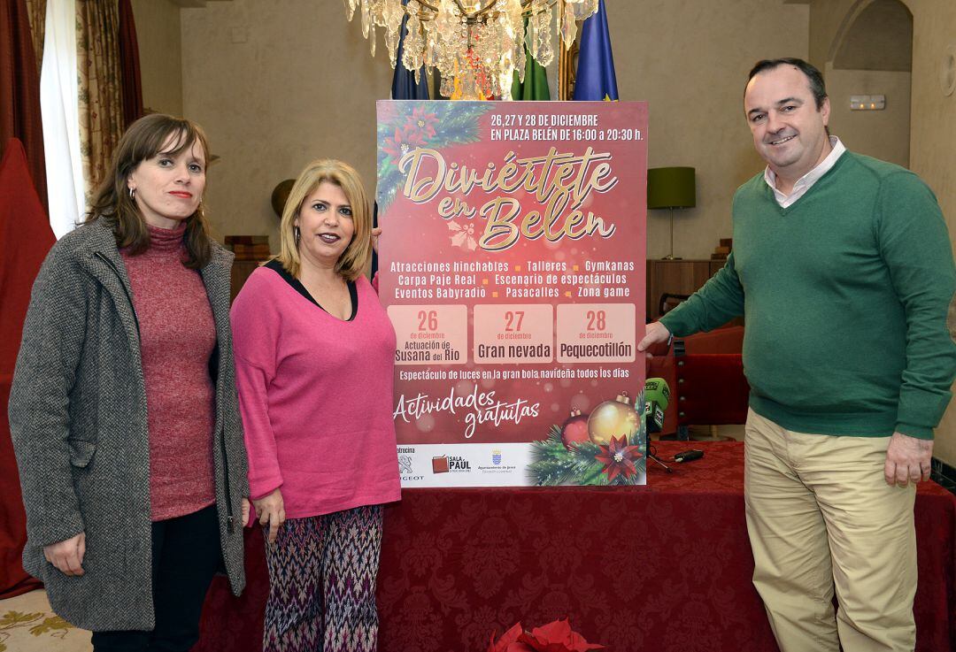 Presentación de las actividades infantiles en Plaza Belén