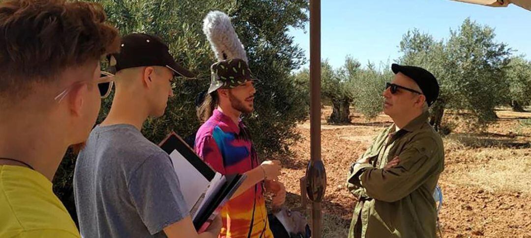 Grabación de un corto dentro de la iniciativa &#039;Rodando por Jaén&#039;.