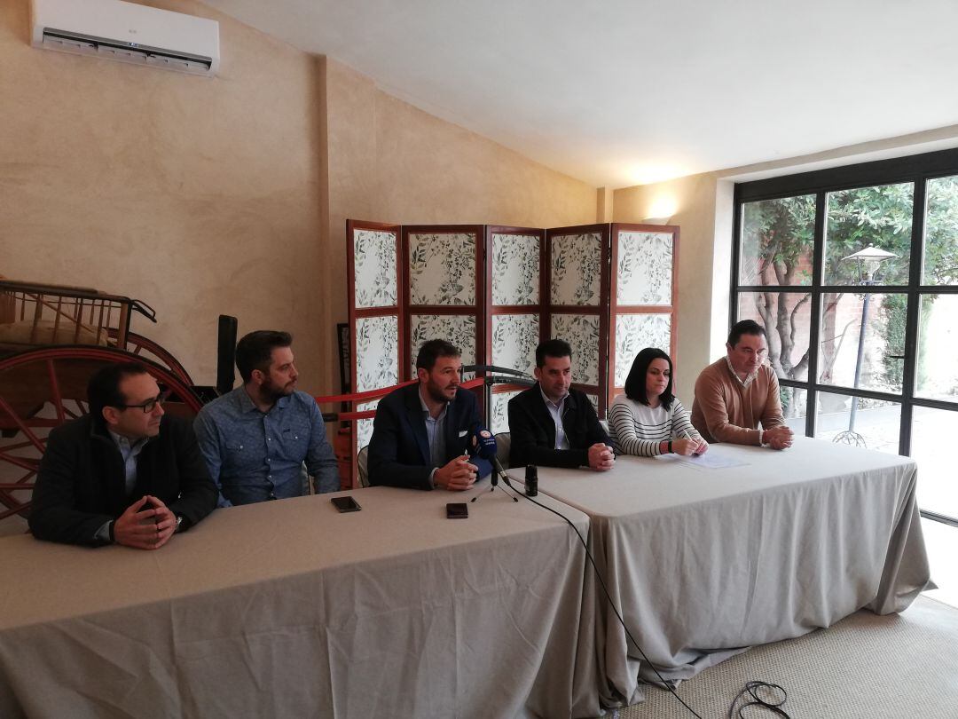 Rodrigo Juarranz, Fernando Ortiz, Alberto Martín, José Agustín Escudero, Olga Gómez y Fernando Redondo-Berdugo
