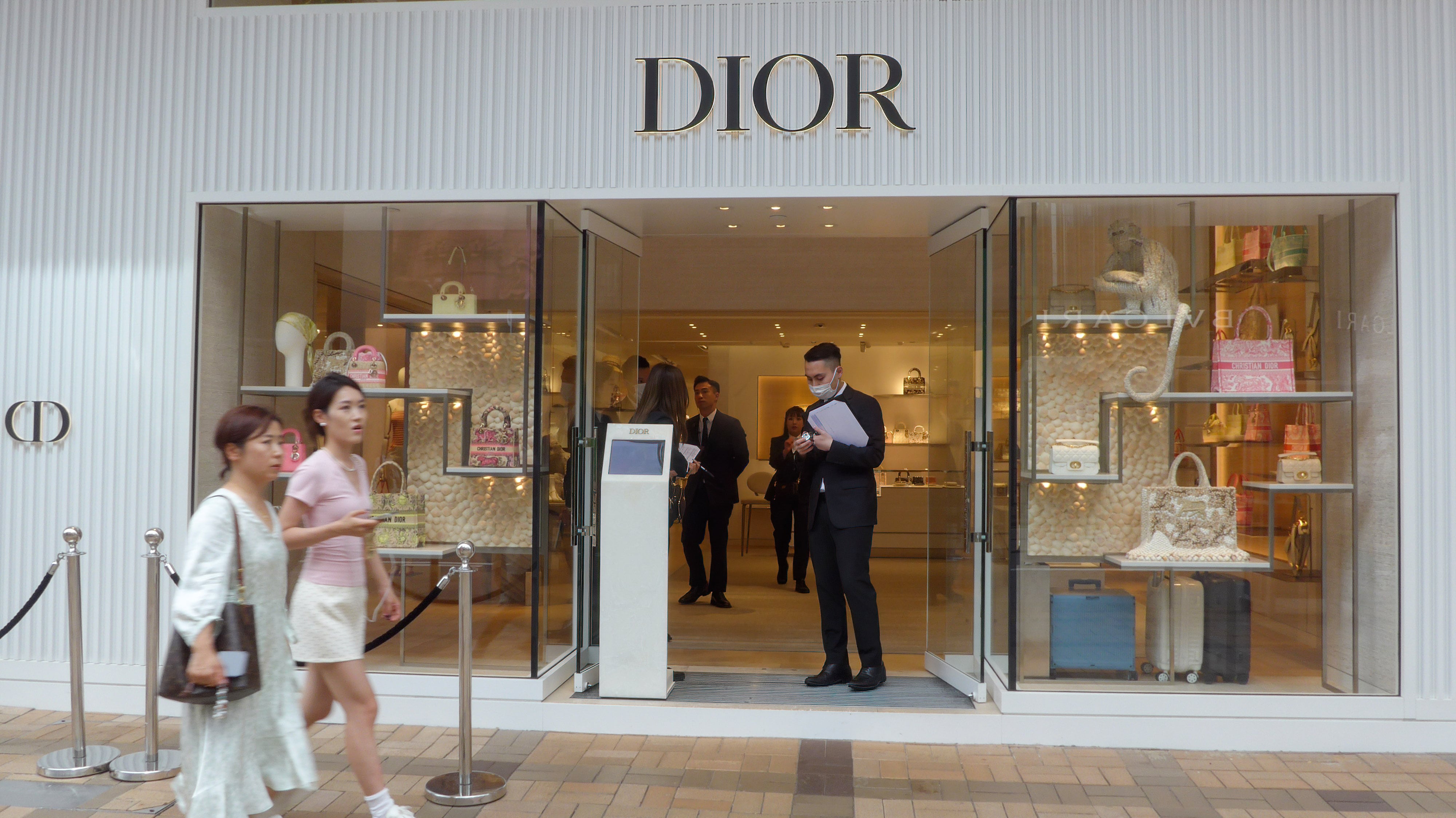 Imagen de archivo de una tienda de Dior