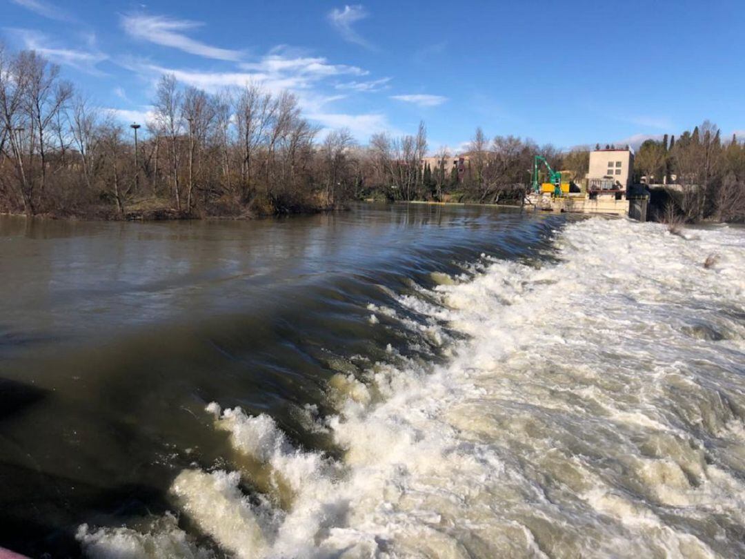 Río Ebro a su paso por Logroño. ARCHIVO