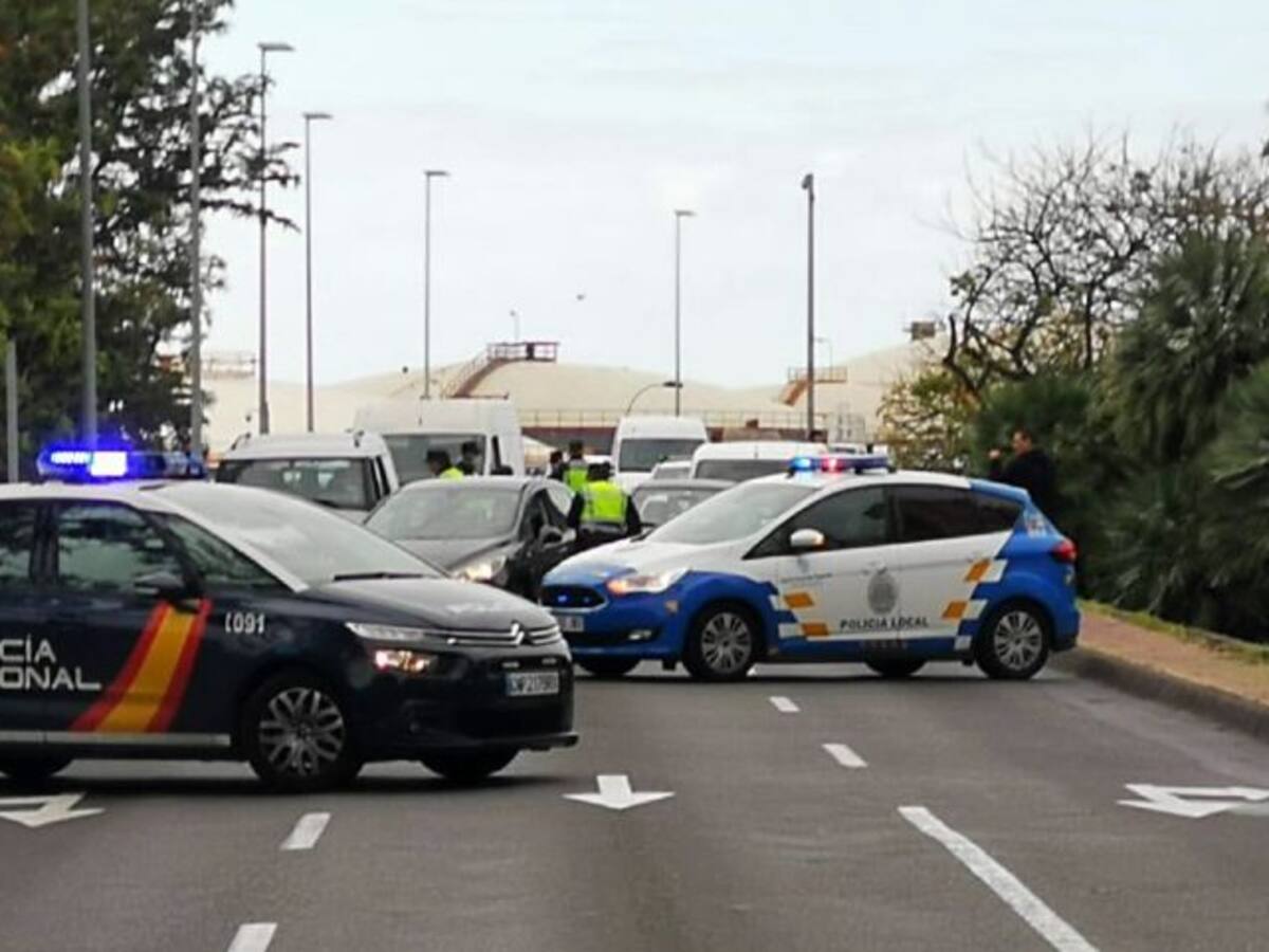 El tráfico de entrada a Santa Cruz de Tenerife se reduce un 74%