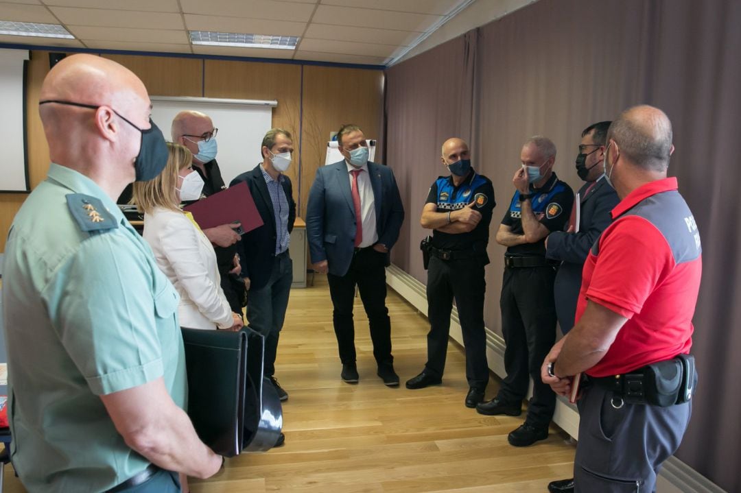 Reunión de la Junta Local de Seguridad de Pamplona