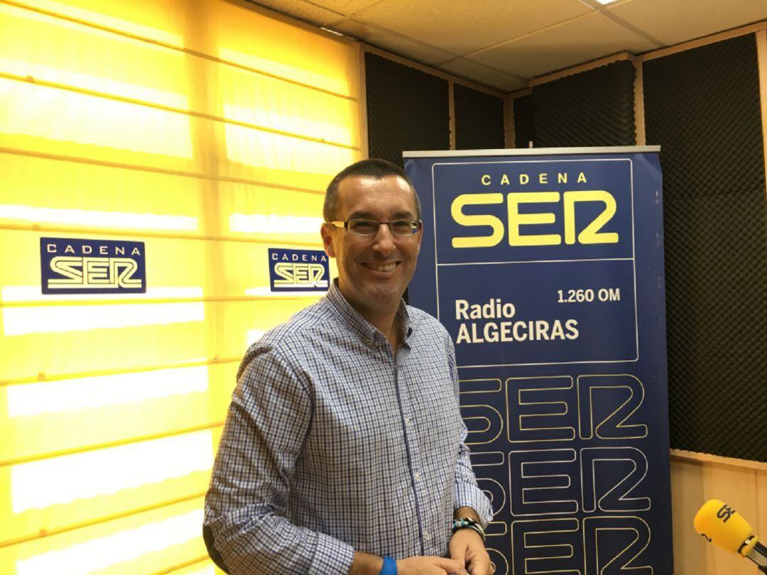 El alcalde de La Línea de la Concepción, Juan Franco.