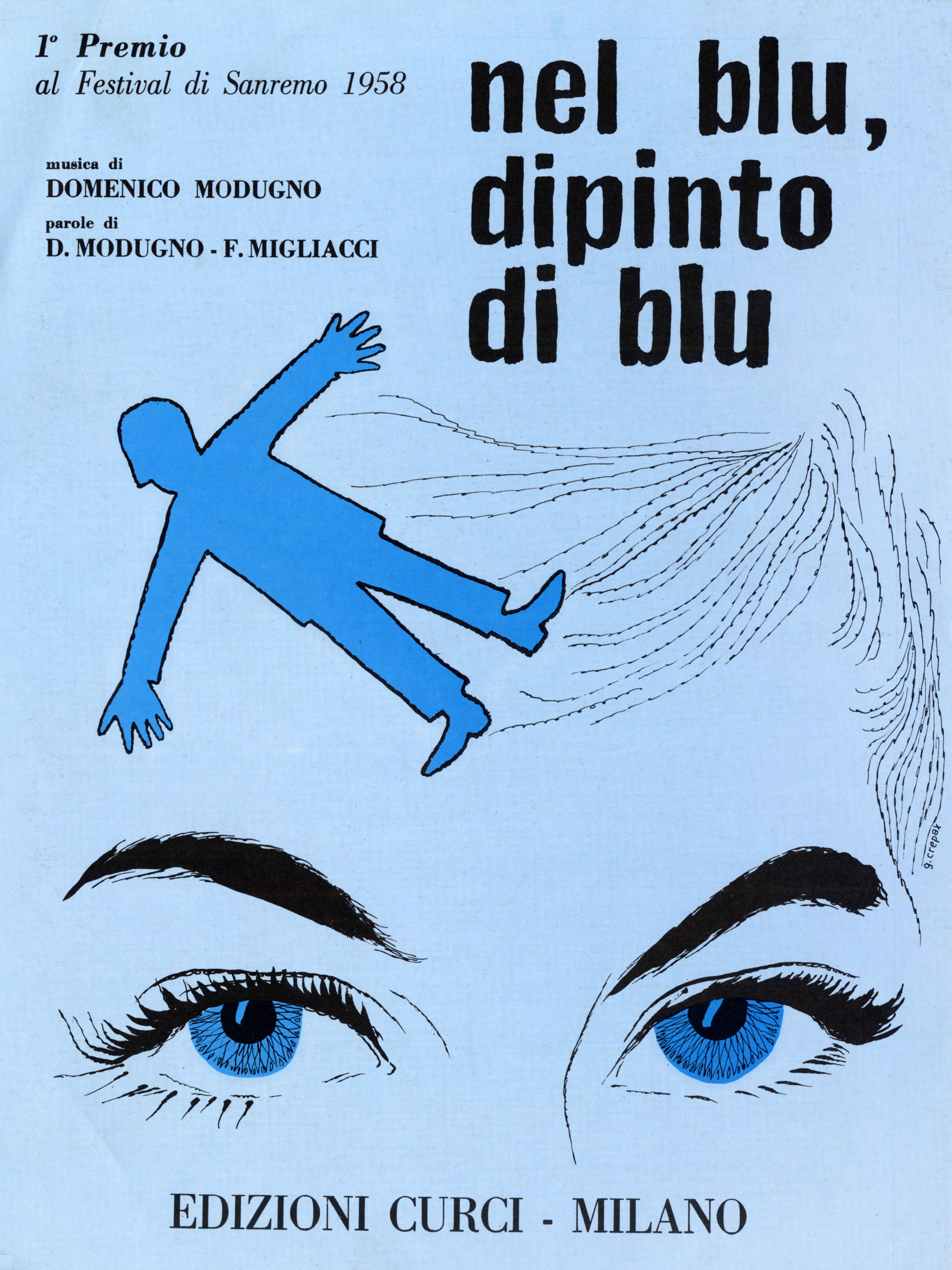 &#039;Nel blu, dipinto di blu&#039;, conocida popularmente como Volare, venció en el Festival de San Remo en 1958